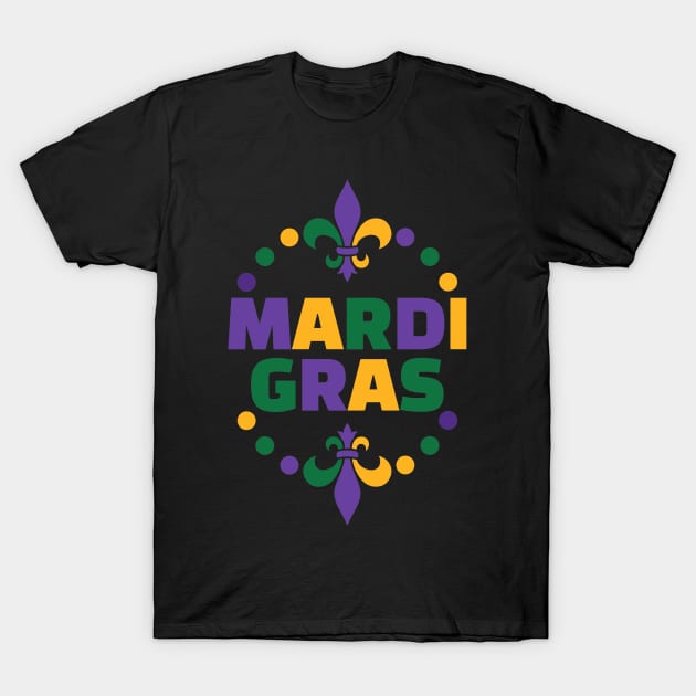 Mardi Gras T-Shirt by Designzz